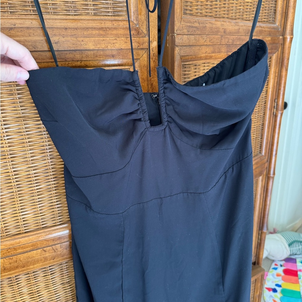 Black Spaghetti Strap Dress